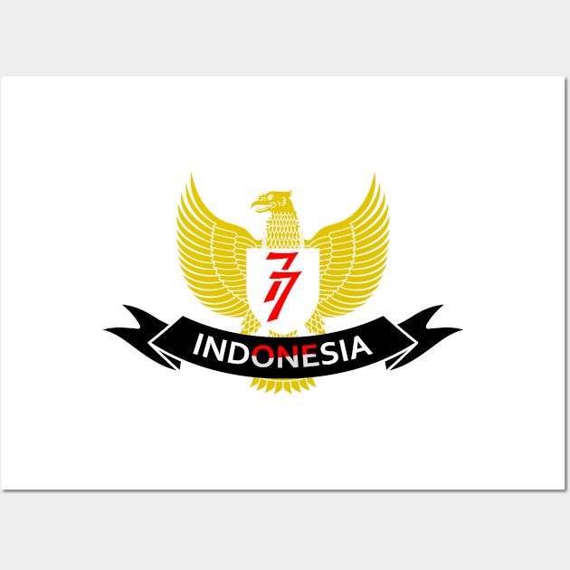 Indonesia 77 - 01 Wall Art by SanTees